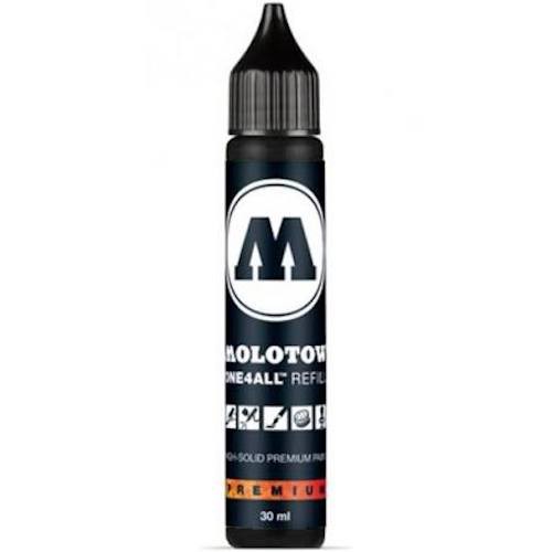 Molotow One4All Acrylic Refill 30ml SIGNAL BLACK