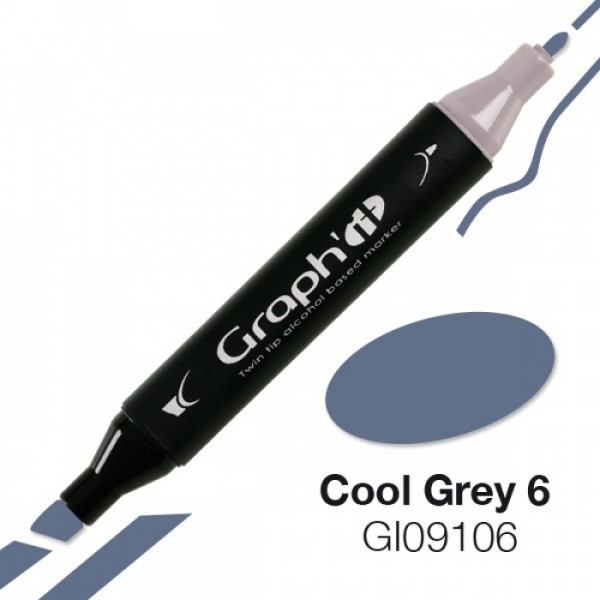Graph'it marker 9106 Cool Grey 6