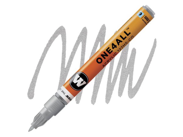 127HS 1.5mm SILVER Molotow One4All Acryl Marker