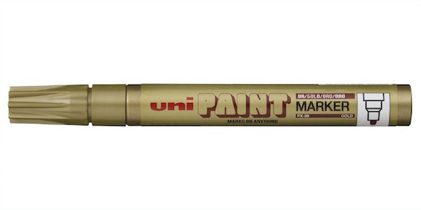 Paint marker PX-20 Shiny Gold