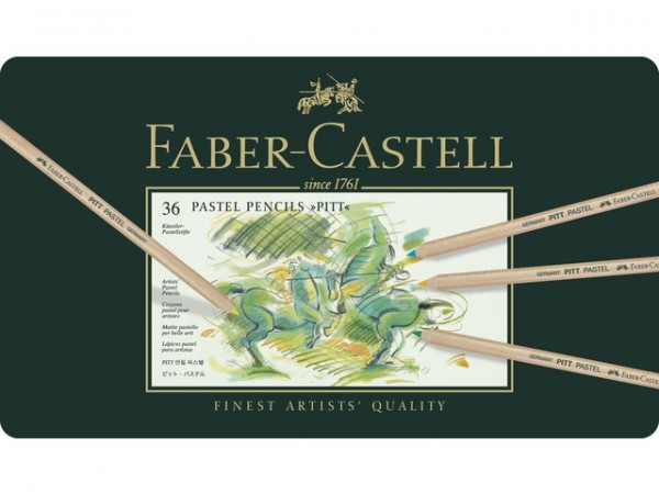 Set 36 Pastelpotloden Pitt Faber Castell