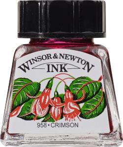 Teken Inkt 14ml Crimson Winsor & Newton