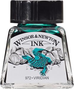 Teken Inkt 14ml Viridian Winsor & Newton