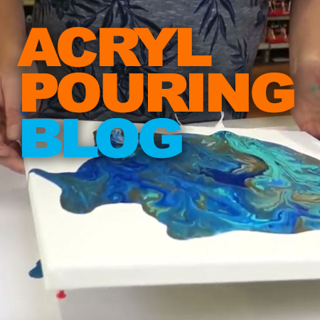 Verrassend Acrylverf Gieten (acryl pouring) Hoe werkt het? | Busch & van der Worp YU-77