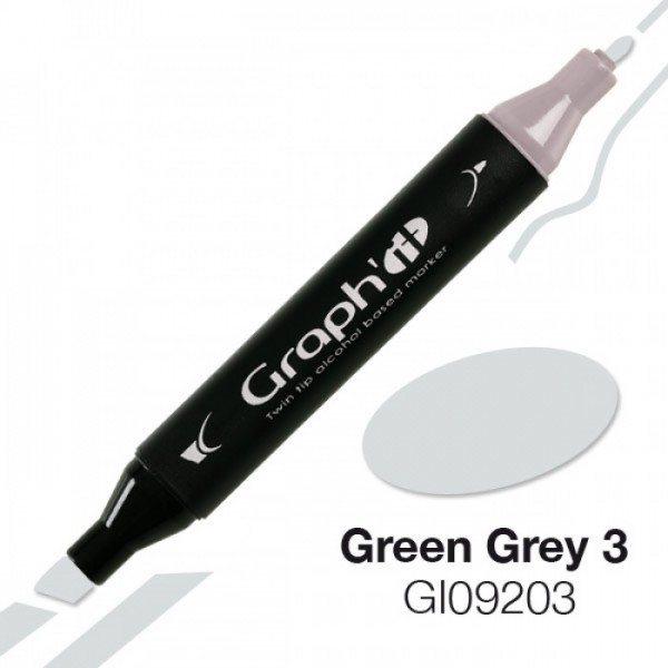 Graph'it marker 9203 Green Grey 3