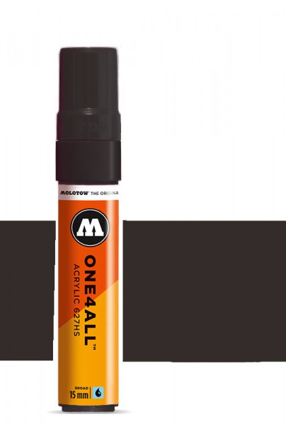 Molotow One4All Acryl Marker 627HS 15mm SIGNAL BLACK