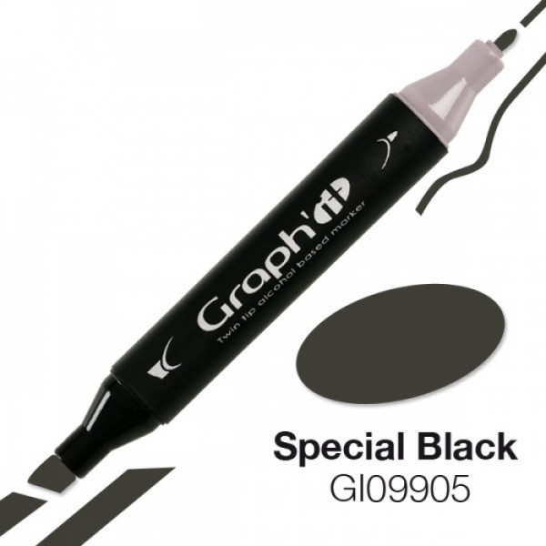 Graph'it marker 9905 Special Black Alcohol Marker