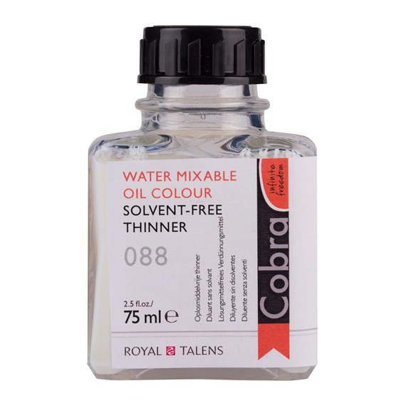 Cobra water mixable oil-colour solvent-free thinner 75 ml
