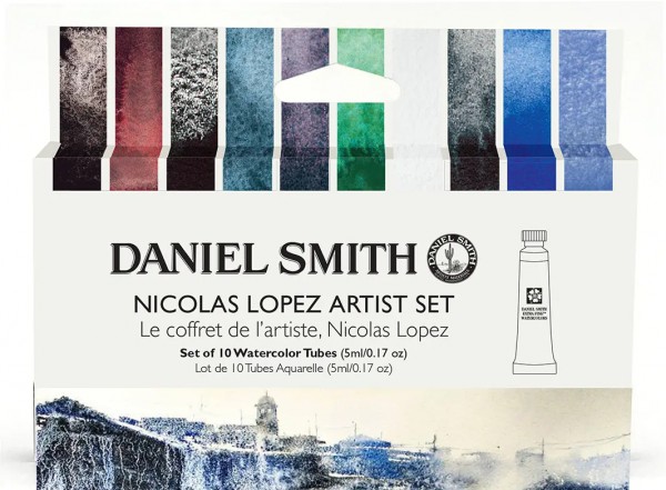 Nicolas Lopez Artist Watercolor Set Daniel Smith set 10 tubes 5ml