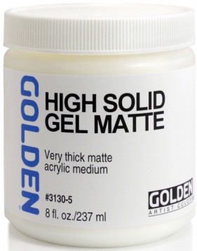 Golden High Solid Gel Matte 237 ml