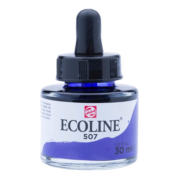 Talens ecoline inkt 30ml - 507 Ultramarijnviolet