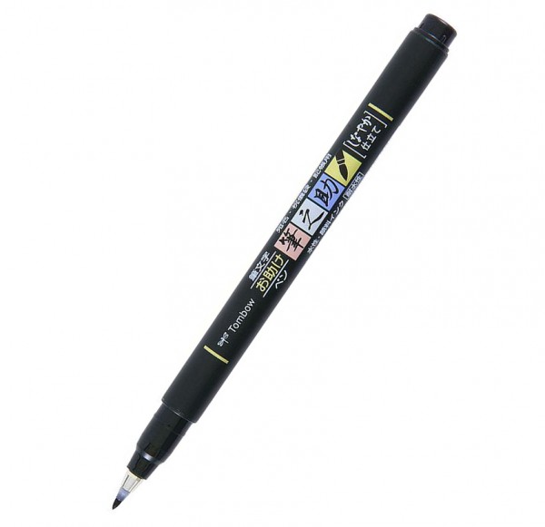 Tombow Brush pen Fudenosuke Soft