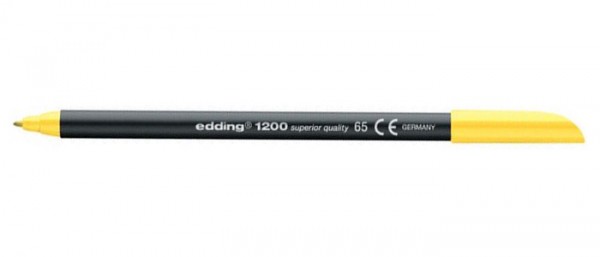 Edding 1200 Neon Geel 065 0,5-1 mm Tekenstift