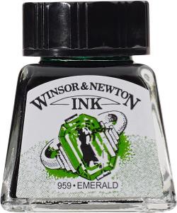 Teken Inkt 14ml Emerald Winsor & Newton