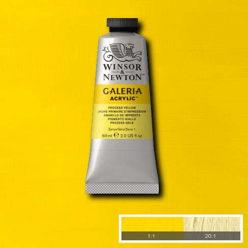 60ml 537 S1 Process Yellow Galeria Acryl