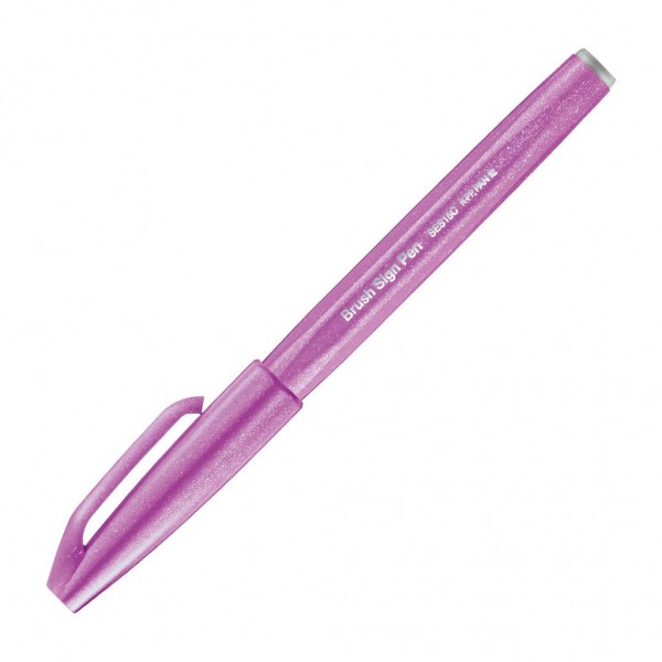 Pentel Brush Sign pen roze paars