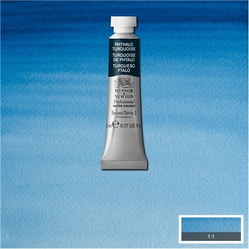 Phthalo Turquoise 5ml 526 S2 Artist's Aquarel Winsor & Newton