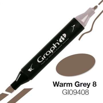 Graph'it marker 9408 Warm Grey 8