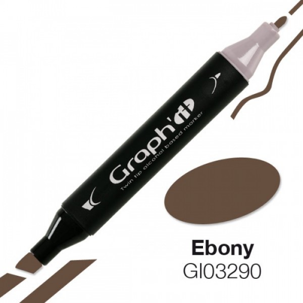 Graph'it marker 3290 Ebony