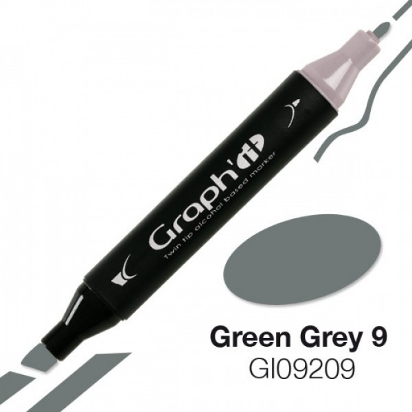 Graph'it marker 9209 Green Grey 9