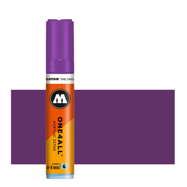 Purple Violet 327HS 4-8mm Molotow One4All Acryl Marker