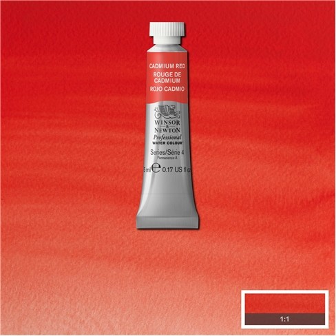 Cadmium Red 5ml 094 S4 Artist's Aquarel Winsor & Newton