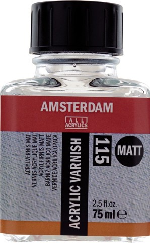Acrylvernis Mat 115 75ml Amsterdam