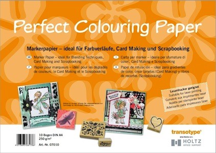 Perfect Colouring Paper A4, 10 vel 250 gram