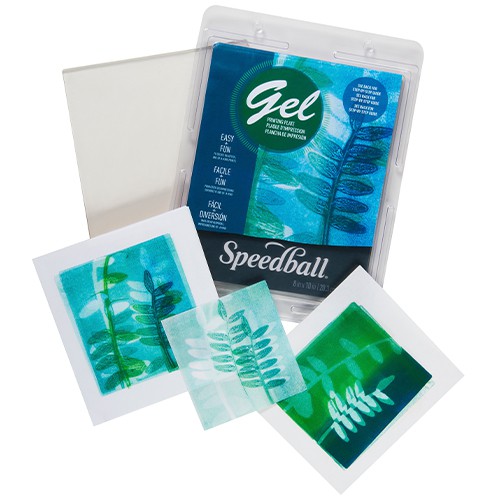 Speedball gel Printing Plate voor monotype 12,7 x 12,7 cm