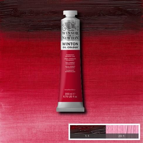 Permanent Crimson Lake (17) 478 200 ml. Winton olieverf