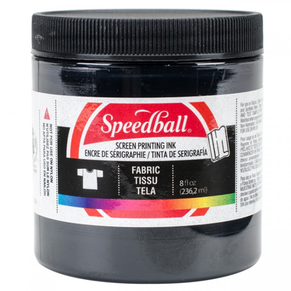 Zeefdruk inkt zwart voor textiel 236ml Pot Speedball