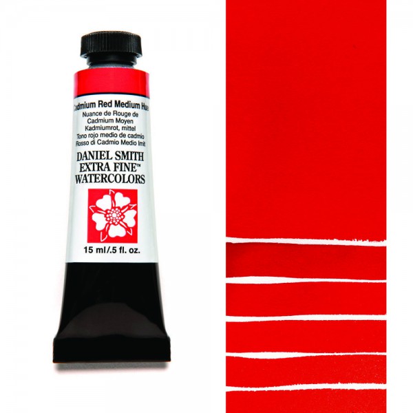Cadmium Red Medium Hue Serie 3 Watercolor 15 ml. Daniel Smith