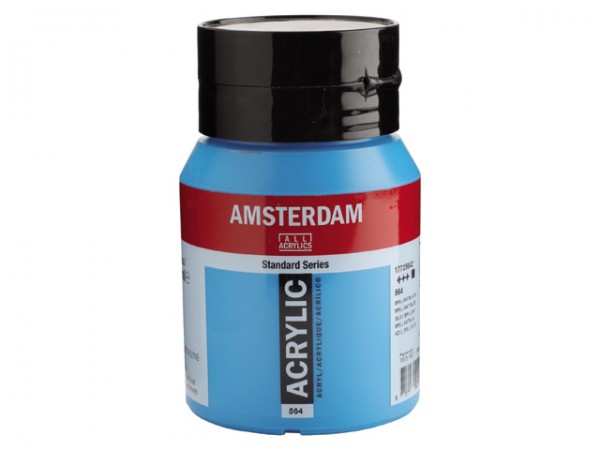 Amsterdam Acryl 500ml 564 Briljantblauw