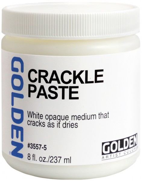 Golden Crackle Paste 237 ml
