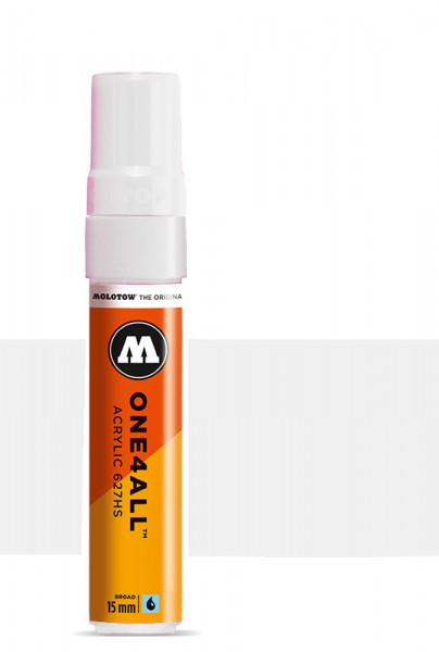 Molotow One4All Marker 627HS 15mm SIGNAL WHITE