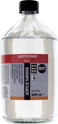 Acrylvernis Mat 115 1000ml Amsterdam