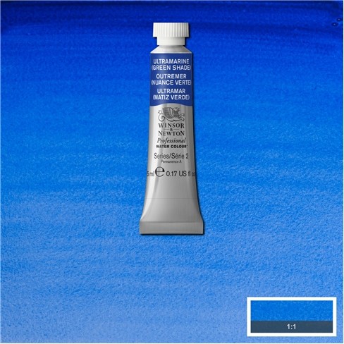 Ultramarine (green shade) 5ml 667 S2 Artist's Aquarel Winsor & Newton
