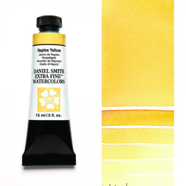 Naples Yellow Serie 1 Watercolor 15 ml. Daniel Smith Aquarelverf