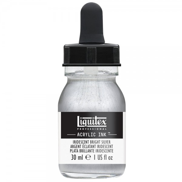 Liquitex Ink! 30ml Iridescent Bright Silver