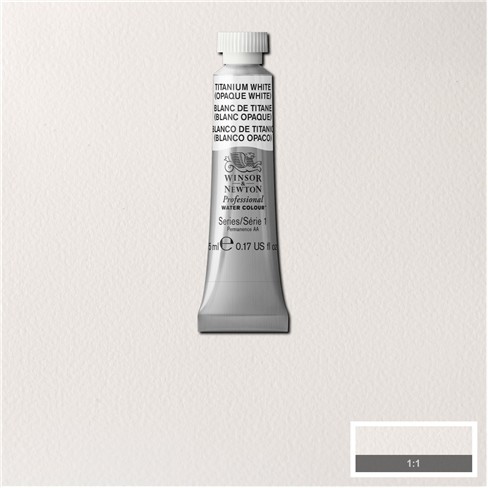 Titanium White 5ml 644 S1 Artist's Aquarel Winsor & Newton