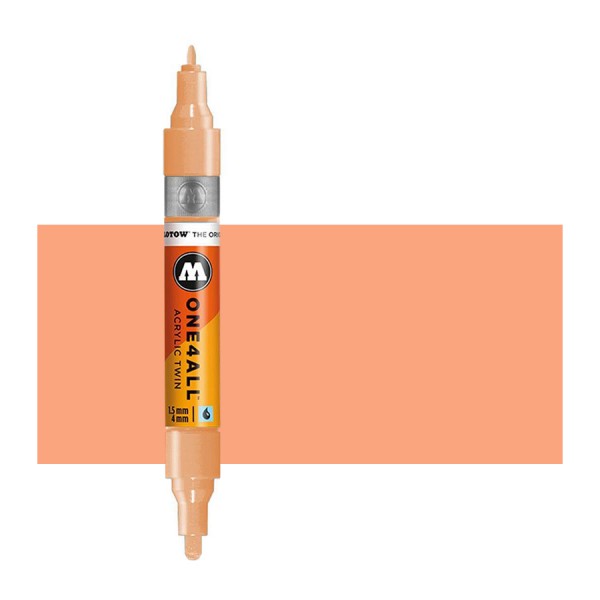 Peach Pastel Twin Marker One4All Molotow