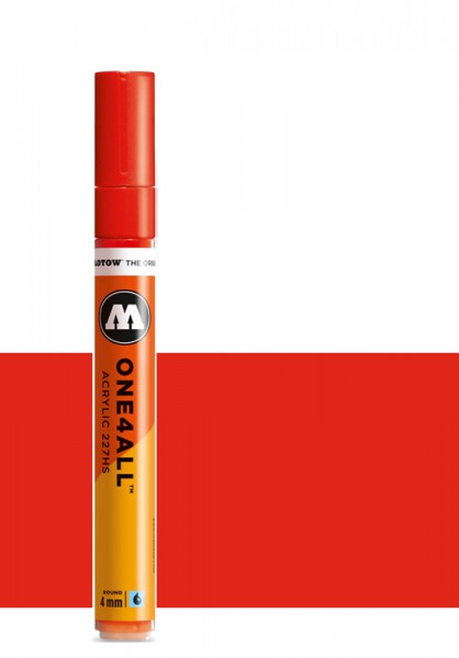 227HS 4mm TRAFFIC REDMolotow One4All Acryl Marker
