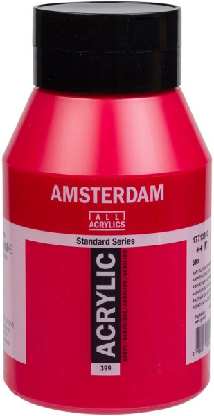 399 Naftolrood Donker 1 liter Acryl 1000ml pot Amsterdam