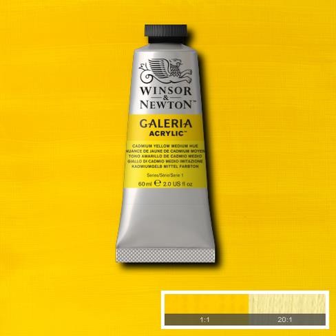 Galeria Acryl 60ml 120 S1 Cadmium Yellow Medium Hue