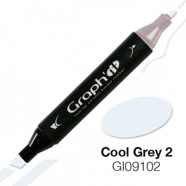 Graph'it marker 9102 Cool Grey 2