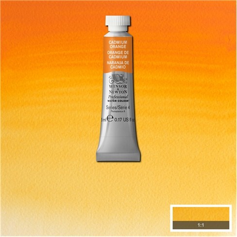 Cadmium Orange 5ml 089 S4 Artist's Aquarel Winsor & Newton
