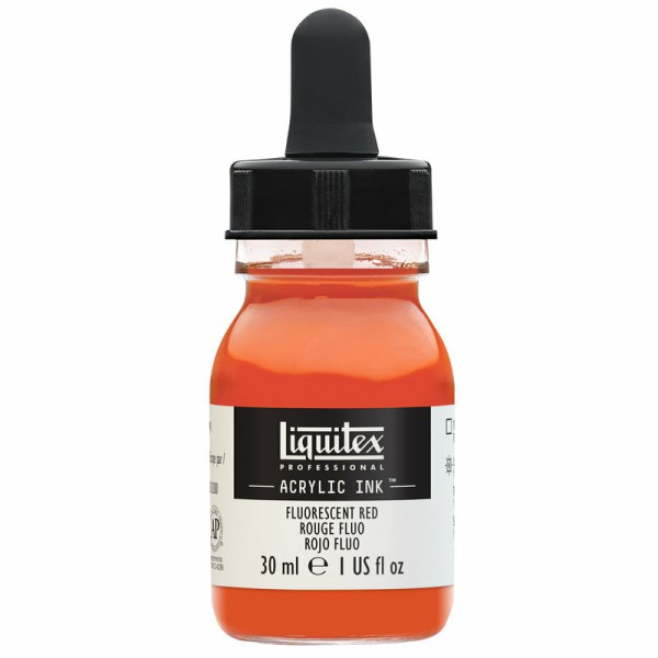 Liquitex Ink! 30ml Fluor Red