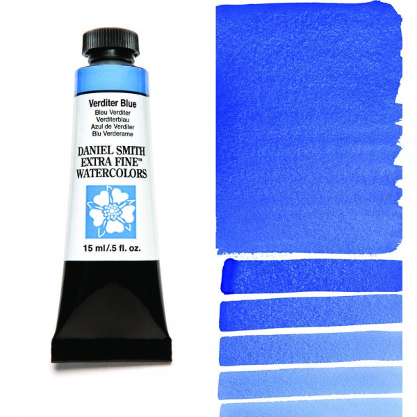 Verditer Blue Serie 2 Watercolor 15 ml. Daniel Smith