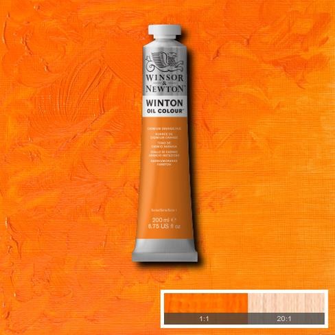 Cadmium Orange Hue (4) 090 200 ml. Winton olieverf