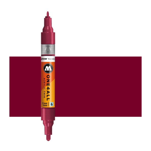Burgundy Twin Marker One4All Molotow